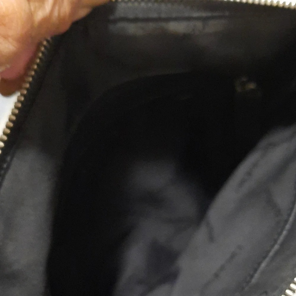Calvin Klein Black Leather Crossbody Bag